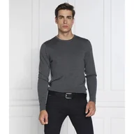 Swetry męskie - Calvin Klein Wełniany sweter Regular Fit - miniaturka - grafika 1