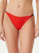 Stroje kąpielowe - Calvin Klein Swimwear Dół od bikini KW0KW02891 Czerwony - miniaturka - grafika 1