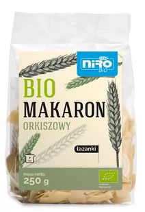 NIRO (makarony orkiszowe) MAKARON (ORKISZOWY) ŁAZANKI BIO 250 g - NIRO BP-5908259954271 - Makaron - miniaturka - grafika 1