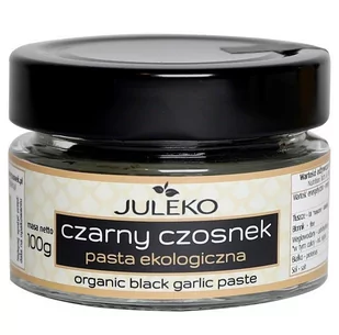 JULEKO Czarny czosnek pasta BIO 100g - Pasty warzywne - miniaturka - grafika 1