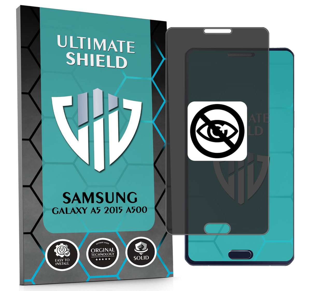 NAJLEPSZA FOLIA 5D ANTYSZPIEGOWSKA DO SAMSUNG A5 2015 A500 HYDROŻELOWA