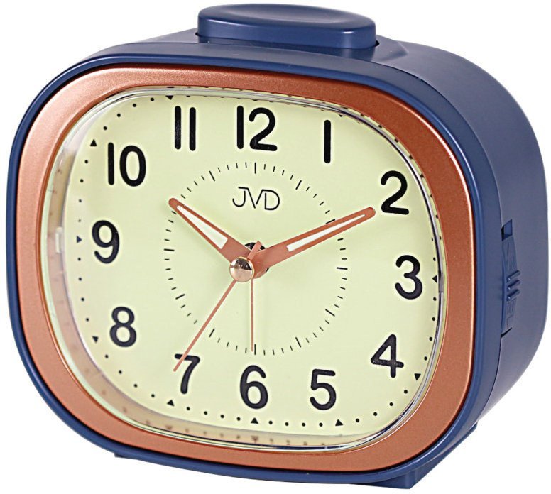 Budzik JVD SRP1201.1 12 cm drzemka świecąca tarcza .