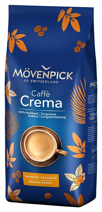 Kawa ziarnista Arabica Movenpick Caffe Crema 1000 g