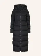 Płaszcze damskie - Canada Goose Płaszcz Puchowy Mystique Z Odpinanym Kapturem schwarz - miniaturka - grafika 1