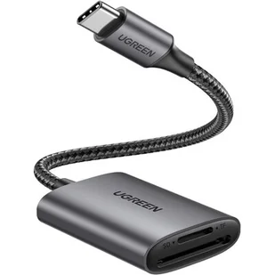 UGREEN Czytnik CM401 USB-C UGR1089GRY UGR1089GRY - Czytniki kart pamięci - miniaturka - grafika 1