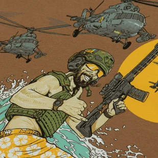 M-Tac - Koszulka Surf Club - Coyote Brown - 80062017 - Odzież taktyczna i umundurowanie - miniaturka - grafika 8