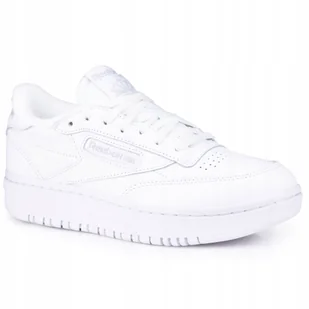 Buty sneakersy damskie Reebok Club C Double White GW0854 - Sneakersy damskie - miniaturka - grafika 1