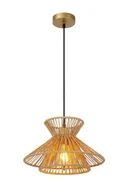 Lampy sufitowe - Tasman lampa wisząca 1-punktowa matowe złoto/mosiądz 10420/32/72 - miniaturka - grafika 1