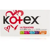 Tampony - KOTEX Tampony Ultra Sorb Normal Tampons) Wariant 16 ks) - miniaturka - grafika 1