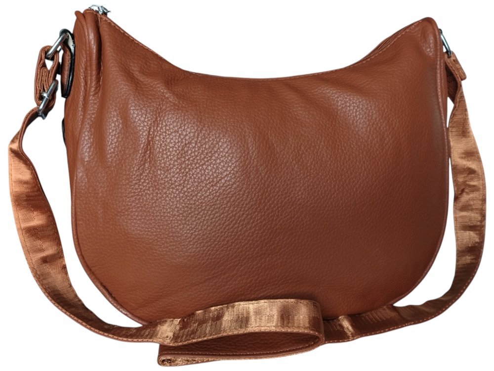 Torebka Damska, Miejska Stylowa Mała Listonoszka na Ramię, Kolor Brązowy