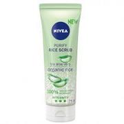 Kremy oczyszczające - Nivea Nivea Rice Scrub Purify Peeling ryżowy z Bio Aloesem 75ml - miniaturka - grafika 1