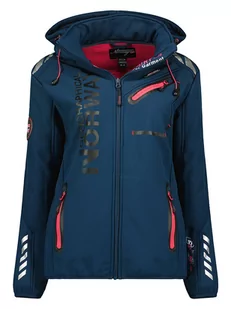 Geographical Norway Kurtka softshellowa w kolorze granatowym - Kurtki damskie - miniaturka - grafika 1