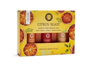 Olejki eteryczne CITRUS BLAST - zestaw do aromaterapii (3 x 5ml) - Aromaterapia - miniaturka - grafika 1