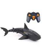 Zabawki zdalnie sterowane - MGM Łódka-rekin zdalnie sterowana - 8+ - miniaturka - grafika 1