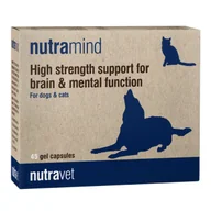 Suplementy i witaminy dla psów - NUTRAVET Nutramind For Dogs & Cats 45kaps- Naturalne wsparcie funkcjonowania mózgu, treningu i procesu uczenia się - miniaturka - grafika 1