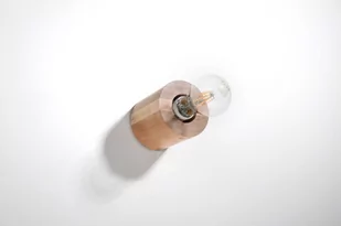Sollux Lighting Kinkiet SALGADO naturalne drewno PEACH PUFF - Lampy ścienne - miniaturka - grafika 1