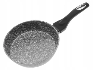 PATELNIA Głęboka MARMUROWA 20cm Nieprzywierająca INDUKCJA Gaz 2322 - Patelnie - miniaturka - grafika 1