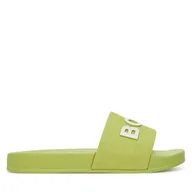 Buty dla chłopców - Klapki BOSS J51643 S Zielony - miniaturka - grafika 1