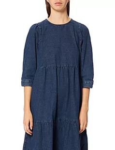 Noisy May Sukienka damska, Średni niebieski denim/, S - Sukienki - miniaturka - grafika 1