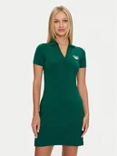 Sukienki - Reebok Sukienka codzienna Cl Ae V Polo Dress 100076246 Zielony Regular Fit - miniaturka - grafika 1