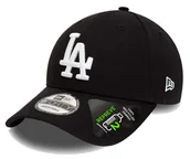 Czapki damskie - Czapka z daszkiem NEW ERA czarna LA Repreve Leag - miniaturka - grafika 1