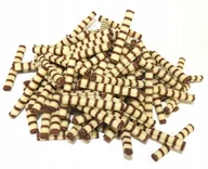 Dodatki do ciast w proszku - RURKI CZEKOLADOWE 52% DEKORACJA TORT MONOPORCJE CZEKOLADA ROLSY MIX 30g - miniaturka - grafika 1