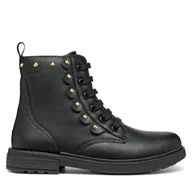 Buty dla dziewczynek - Botki Geox Eclair J469QA 000BC C9999 S Czarny - miniaturka - grafika 1
