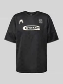 Koszulki męskie - T-shirt z nadrukiem z logo i motywem model ‘Football’ - miniaturka - grafika 1