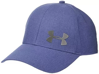 Czapki damskie - Under Armour Męska czapka z daszkiem Av Core 2.0 Blue Ink (497)/Metallic Ore S-M - grafika 1