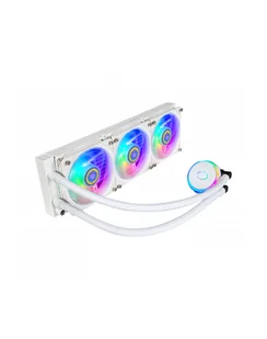 Cooler Master MasterLiquid PL360 Flux White Edition 360mm, water cooling (Kolor: BIAŁY) - Chłodzenie wodne - miniaturka - grafika 1