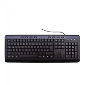 Klawiatury - MediaRange Klawiatura Multimedia Keyboard black QWERTY GR MROS102-GR - miniaturka - grafika 1