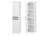 Szafki łazienkowe - Słupek Łazienkowy ATHOS 30 2D L - Uchwyt Czarny Mat - miniaturka - grafika 1