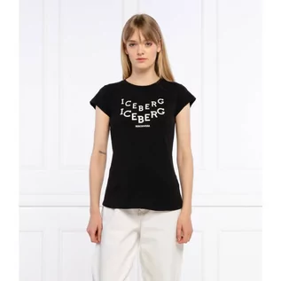 Koszulki i topy damskie - Iceberg T-shirt | Regular Fit - grafika 1