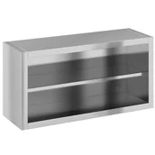 Meble gastronomiczne - B2B Partner Szafa do zawieszenia otwarta, 1200x400x600 mm 434104 - miniaturka - grafika 1