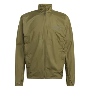 Męska Kurtka przejściowa ADIDAS MT WIND JACKE HM4029 – Oliwkowy - Kurtki męskie - miniaturka - grafika 1