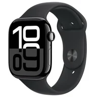 Smartwatch - Apple Watch 10 GPS + Cellular 46mm z aluminium onyksu pasek sportowy M/L Czarny - miniaturka - grafika 1