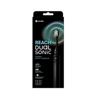 Pasty do zębów - Reach Dual Sonic Electric Toothbrush, Black - miniaturka - grafika 1