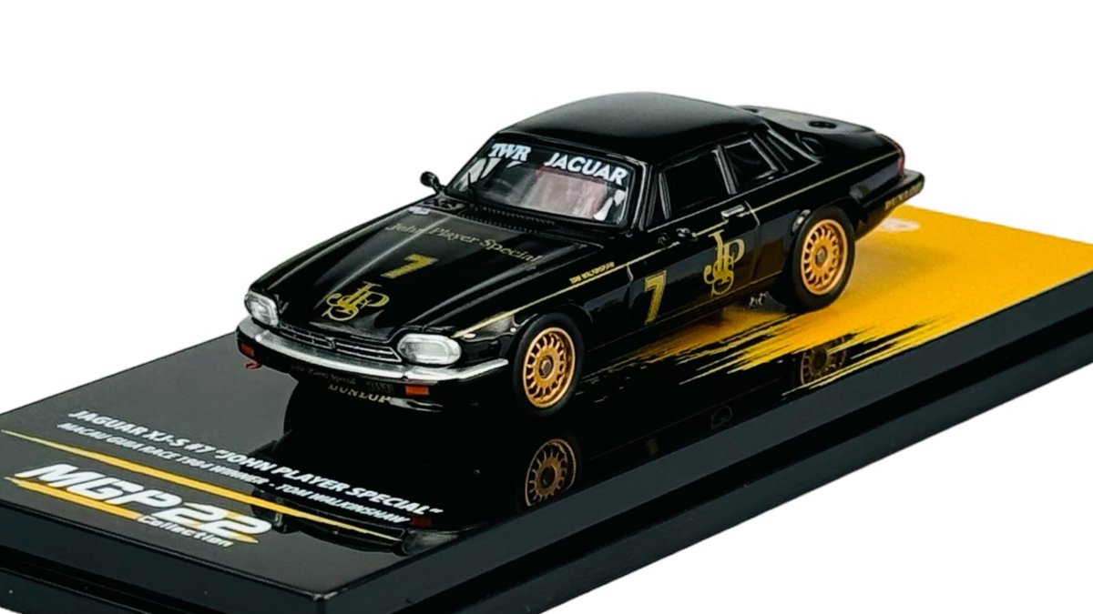 INNO MODELS JAGUAR XJ-S #7 JOHN PLAYER SPECIAL 1:64 NOWY MODEL METAL