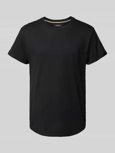 T-shirt z wyhaftowanym logo - Koszulki męskie - miniaturka - grafika 1