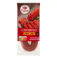 Kiełbasa i wędliny - Carrefour Extra Chorizo premium łagodne 225 g - miniaturka - grafika 1