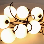 Lampy ogrodowe - Zewnętrzny łańcuch dekoracyjny LED 10xLED/0,8W/230V IP67 7,7 m - miniaturka - grafika 1