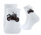 Skarpetki męskie - 3x Skarpetki Skarpety motor motocykl motocyklista dla kierowcy SUZUKI - miniaturka - grafika 1