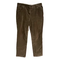 Spodnie męskie - Marks&Spencer Jeansowe Spodnie Męskie Wygodne Stylowe Brązowe 42 - miniaturka - grafika 1