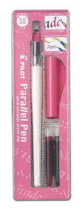 Pióro kreatywne Pilot Parallel Pen - różowy - Przybory szkolne - miniaturka - grafika 1