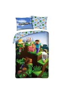 Pościel dla dzieci - Bawełniana pościel dziecięca Minecraft 140 x 200 cm+70 x 90 cm - miniaturka - grafika 1