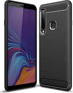 Etui i futerały do telefonów - Etui pancerne KARBON do Samsung Galaxy A9 2018 czarne - miniaturka - grafika 1