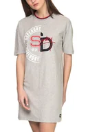 Sukienki - Sukienka damska Superdry Boyfriend T-Shirt bawełniana-M - miniaturka - grafika 1