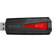 Dyski SSD - PLATINET PORTABLE SSD WITH USB PLUG 3.2 R/W UP TO 1053/890 MB/s 500GB BLACK [45869] - miniaturka - grafika 1