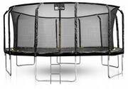 Trampoliny - ELITON Trampolina ogrodowa z siatką wewnętrzną, Premium Eliton, 16 FT/486 cm - miniaturka - grafika 1