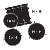 Perkusje - Gretsch Catalina Club CT1-J484-YSF perkusja - miniaturka - grafika 1